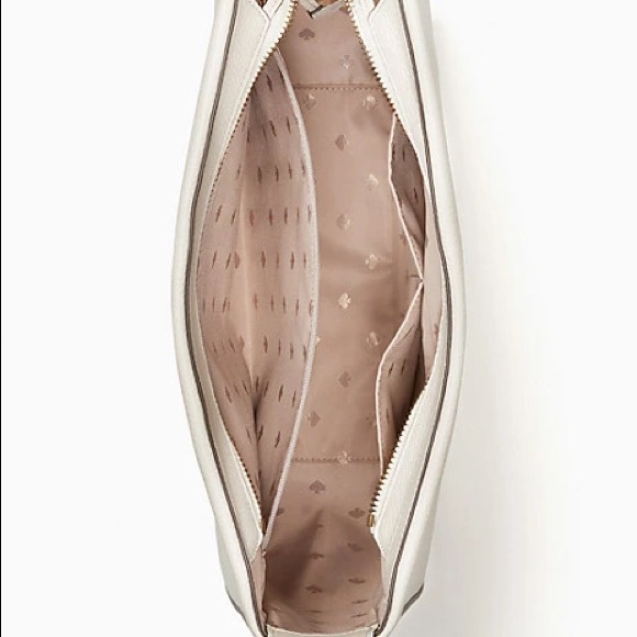 KATE SPADE Lexy Shoulder Bag White Pebbled Leather NWT - Picture 4 of 6